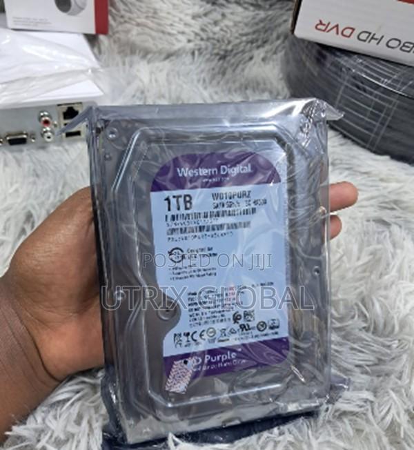 Wd 1tb Purple Surveillance Hdd Trusted Cctv Recording Storage