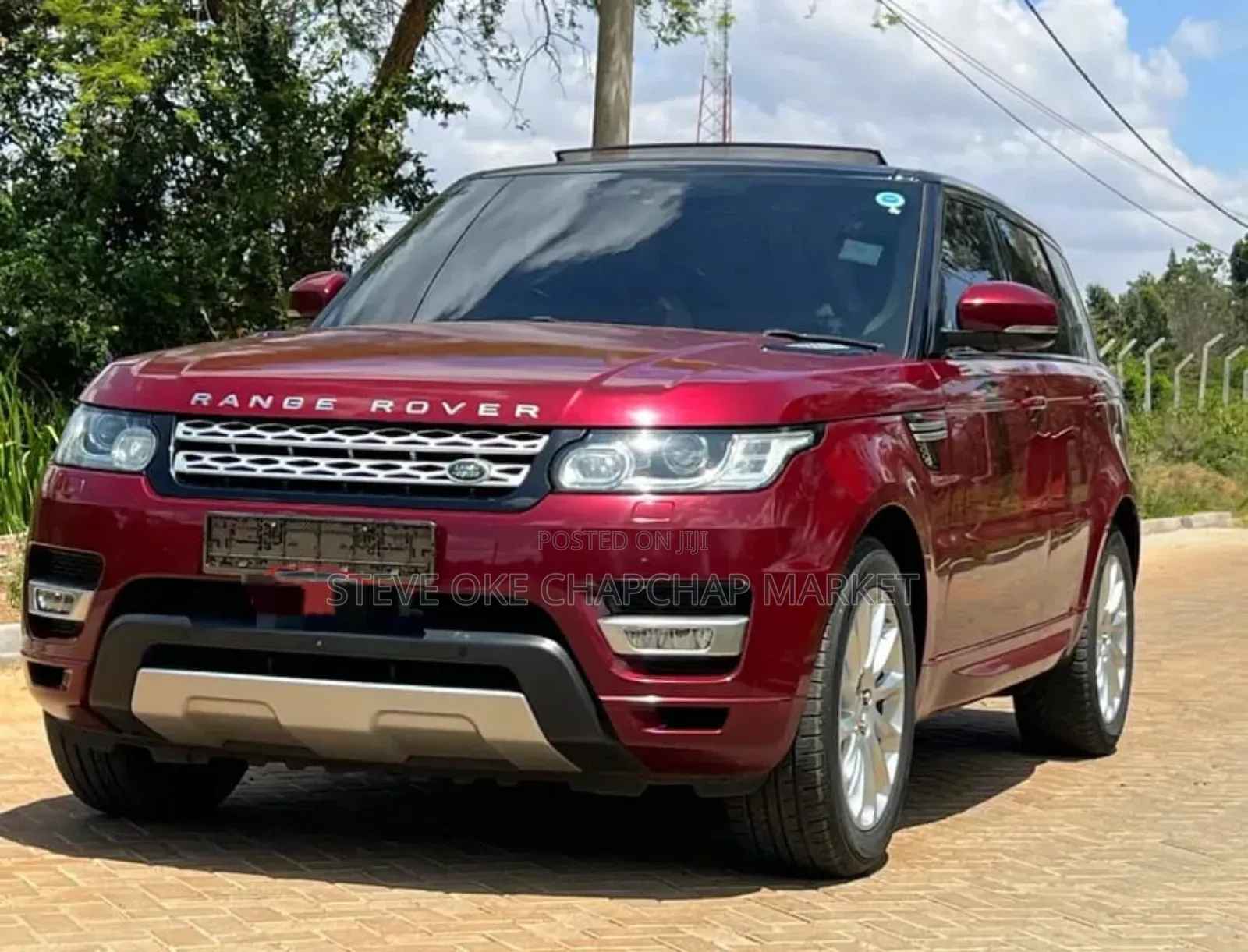 Land Rover Range Rover Sport HSE Dynamic 4x4 (3.0L 6cyl 8A) 2017 Red