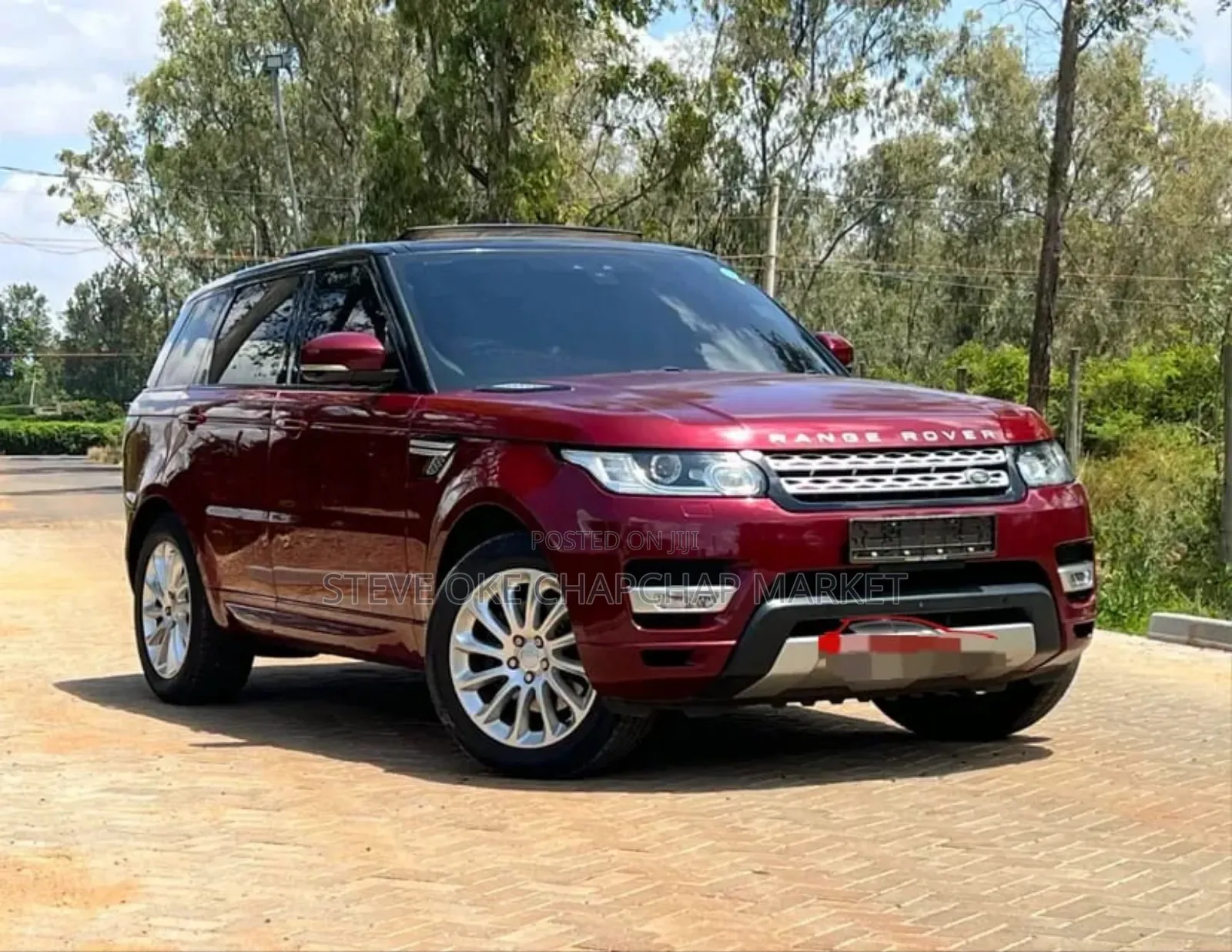 Land Rover Range Rover Sport HSE Dynamic 4x4 (3.0L 6cyl 8A) 2017 Red