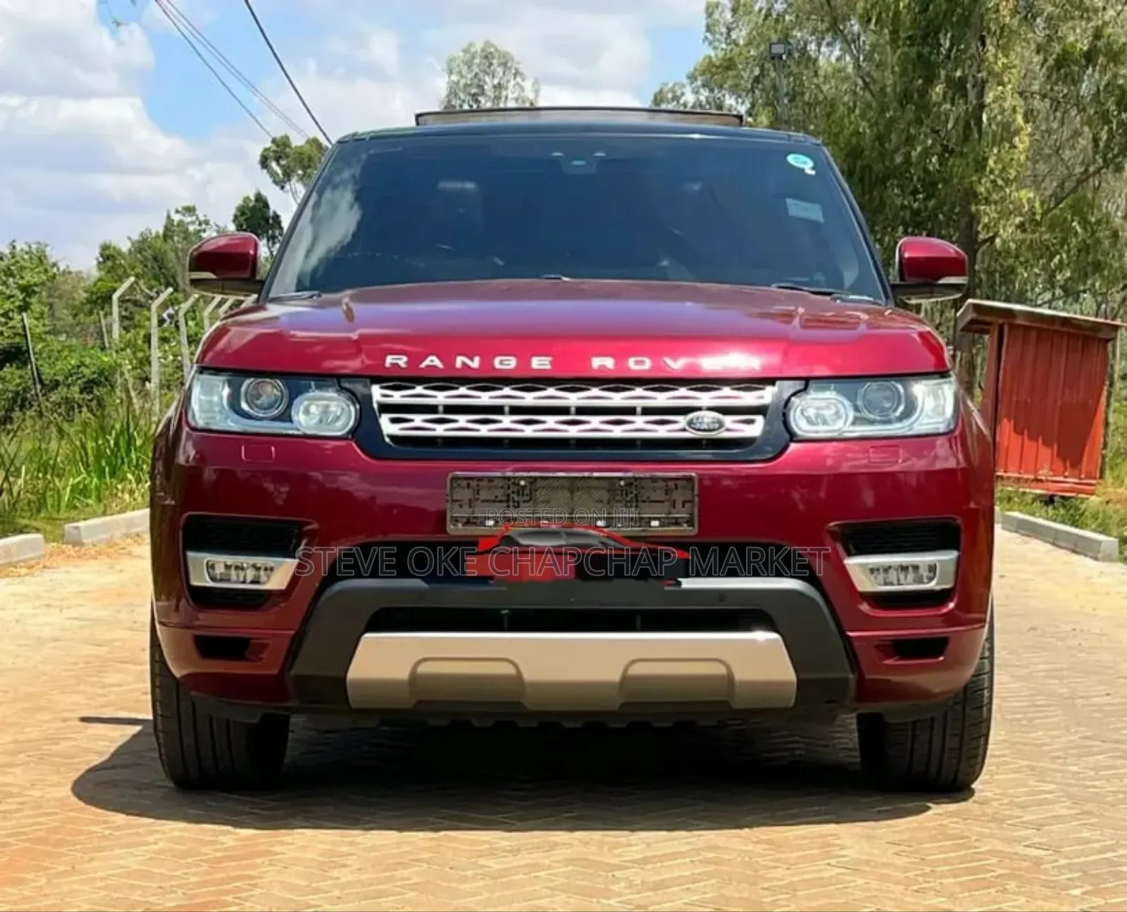 Land Rover Range Rover Sport HSE Dynamic 4x4 (3.0L 6cyl 8A) 2017 Red
