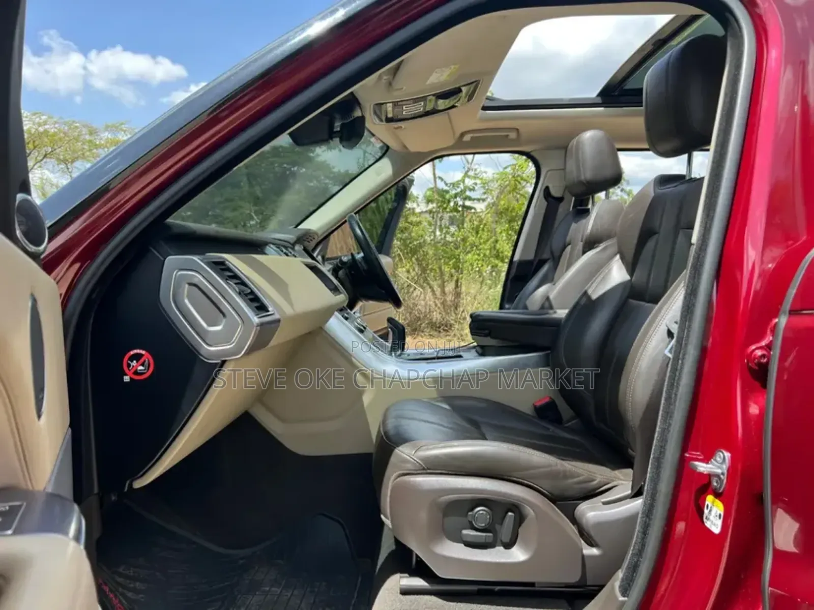 Land Rover Range Rover Sport HSE Dynamic 4x4 (3.0L 6cyl 8A) 2017 Red