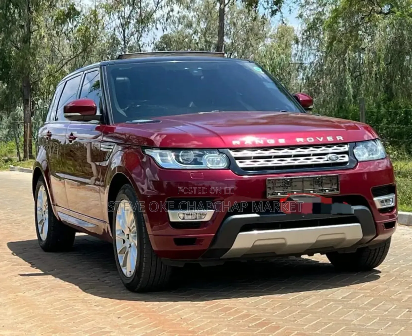 Land Rover Range Rover Sport HSE Dynamic 4x4 (3.0L 6cyl 8A) 2017 Red