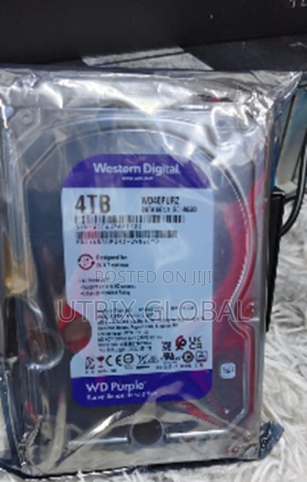4tb Wd Cctv Recording Hard Drive Heavy Duty Storage