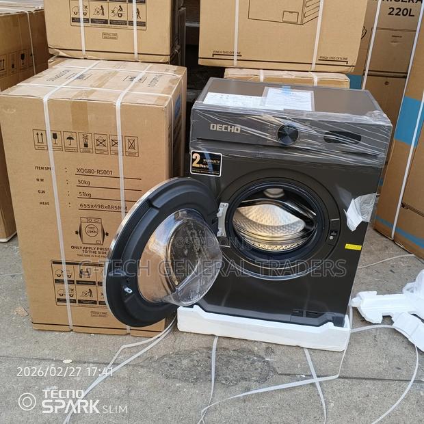 Decho 8kg Front Loader Fully Automatic Washing Machine - thumbnail 3