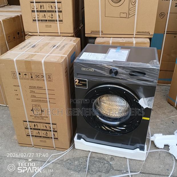 Decho 8kg Front Loader Fully Automatic Washing Machine - thumbnail 4