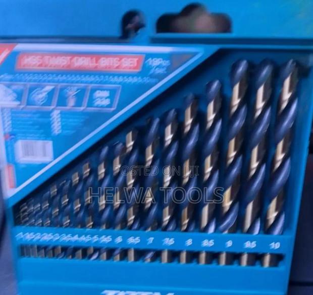 HSS Twist Drill Bits Set 19pcs/Metal Drill Bits - main view