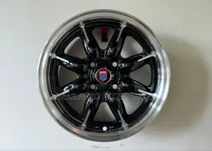 15-Inch Banana Style Rims | Sporty Unique Alloy Wheels