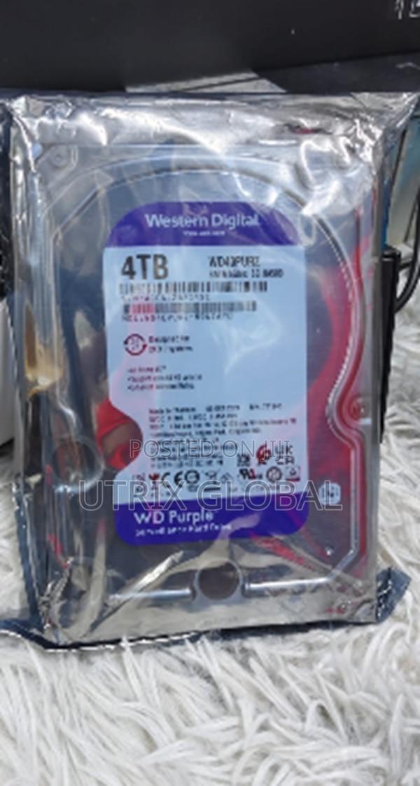 4tb Wd Security Storage Hdd For Surveillance Cameras