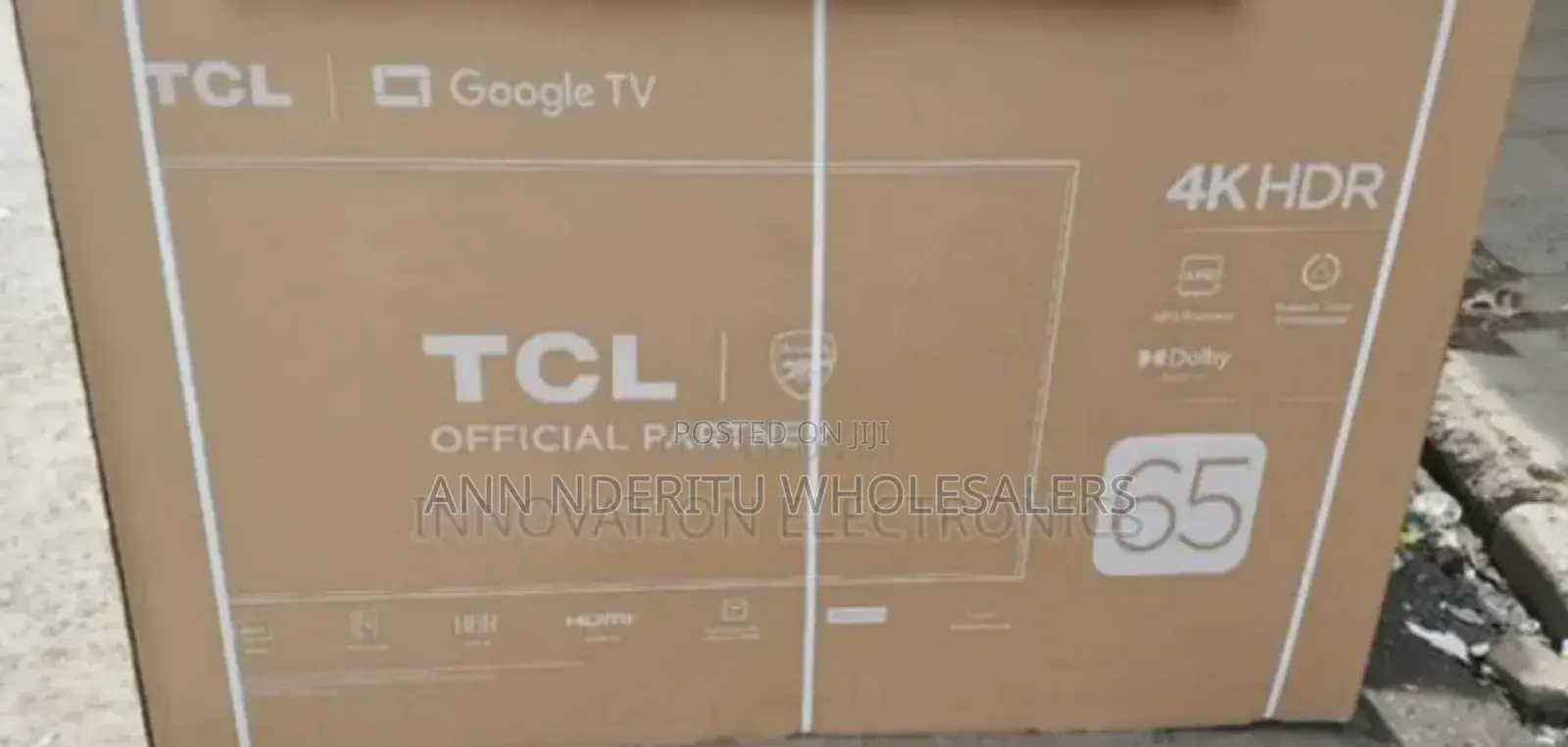  Clarity TCL 65inch V6c Smart Tv