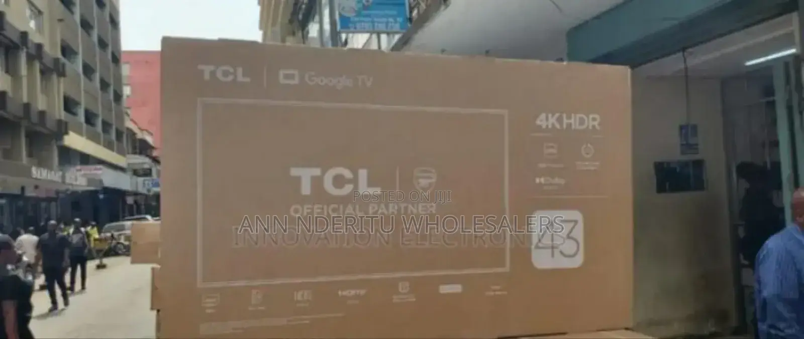  Clarity TCL 65inch V6c Smart Tv
