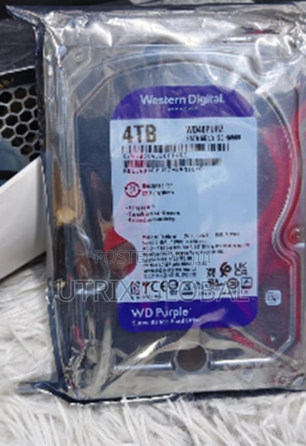 4tb Wd Cctv Monitoring Hard Disk Reliable Recording