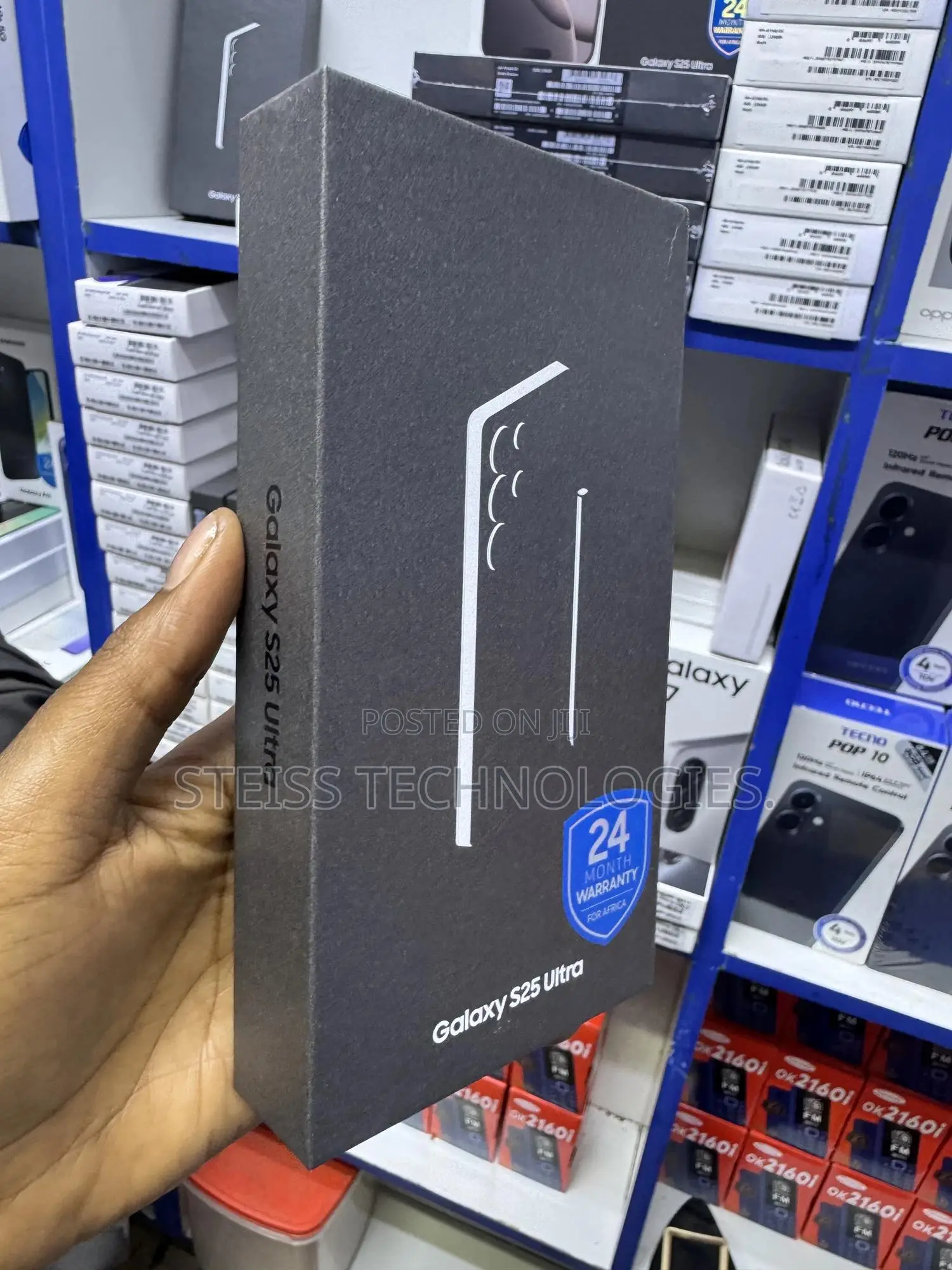 New Samsung Galaxy S25 Ultra 256 GB Black