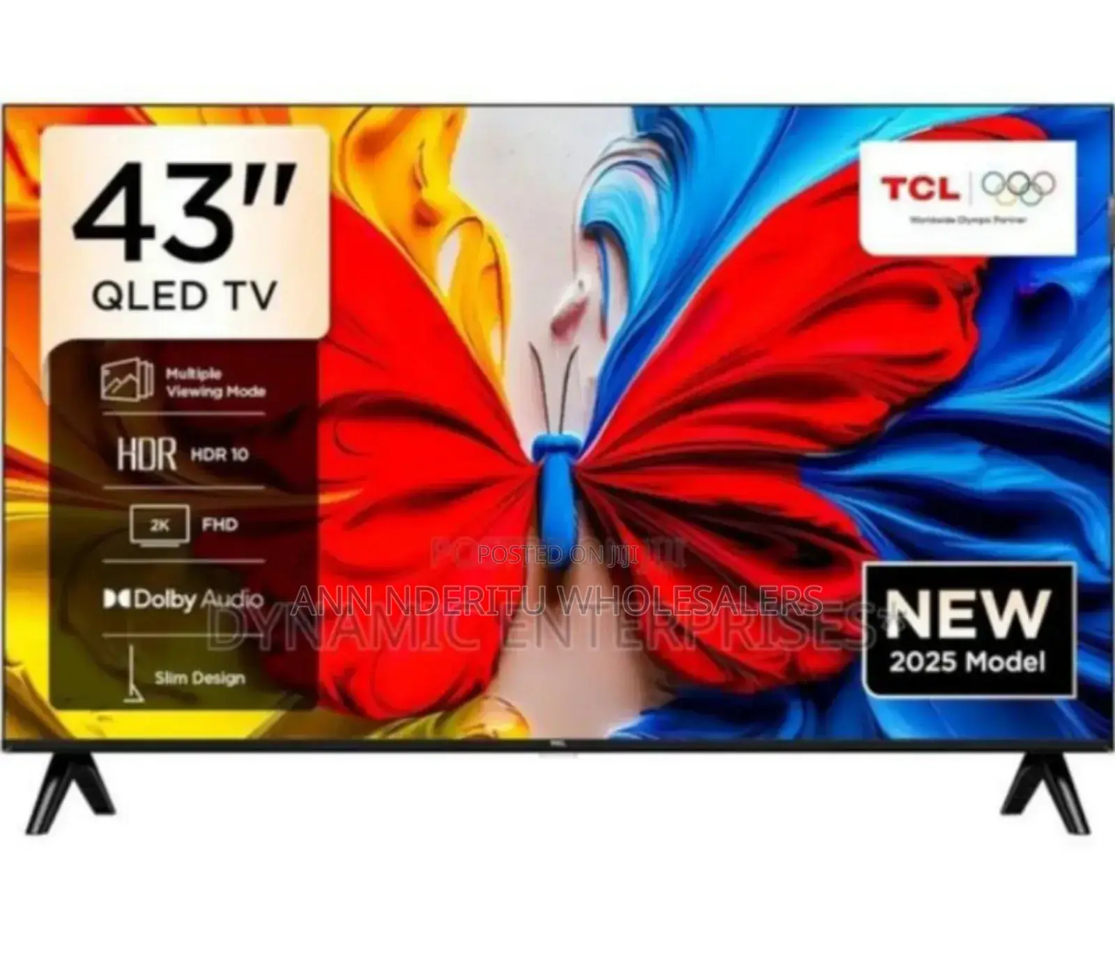 Restocked New TCL 43inch S5k Smart Tv