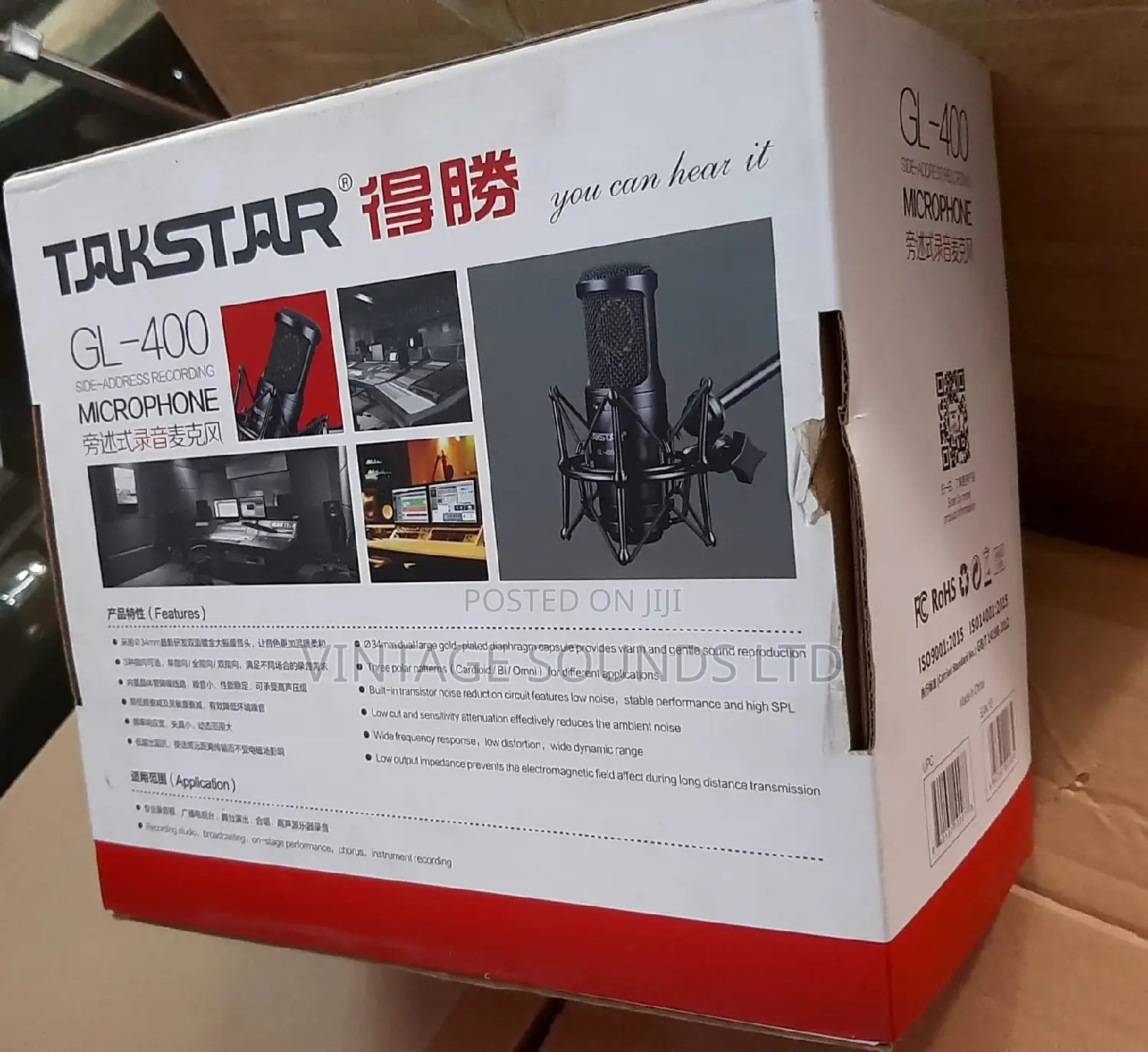 Studio Recording Codenser Microphone