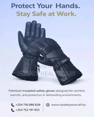 3m Thinsulate Rider Leather Gloves