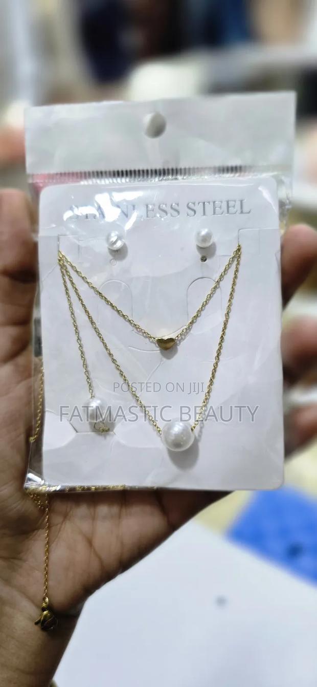 Cute Pearl Jewellery Set - main view