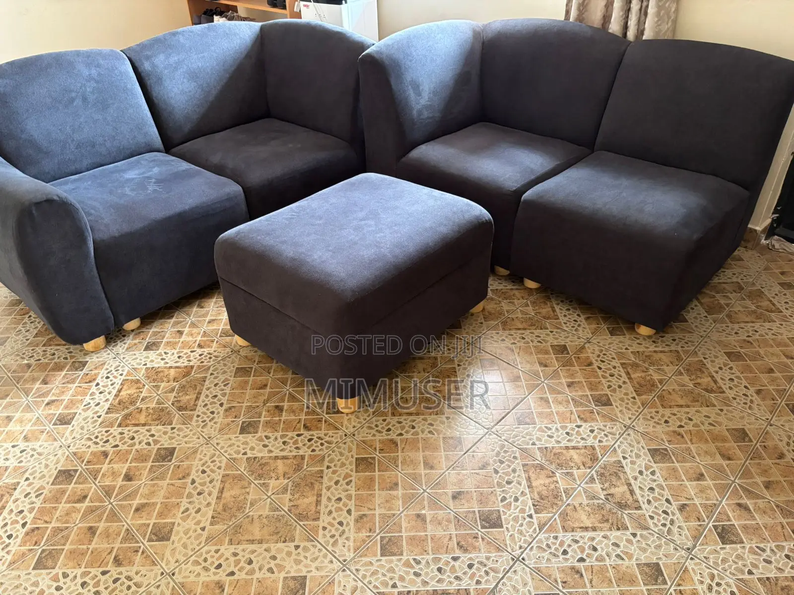 Moko 5-Seater Couch + Ottoman