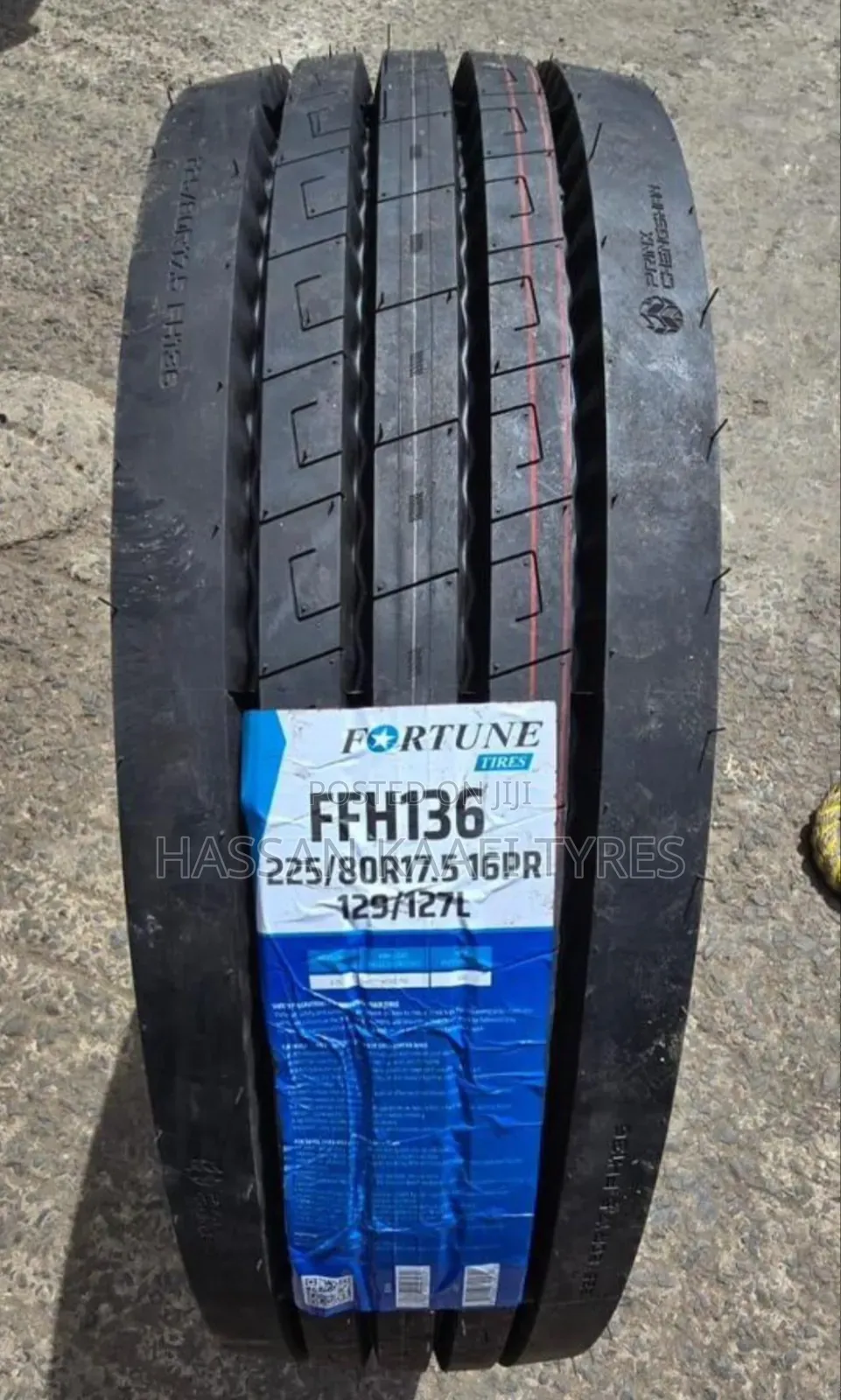 225/80r17.5 Fortune Tyre (16pr)