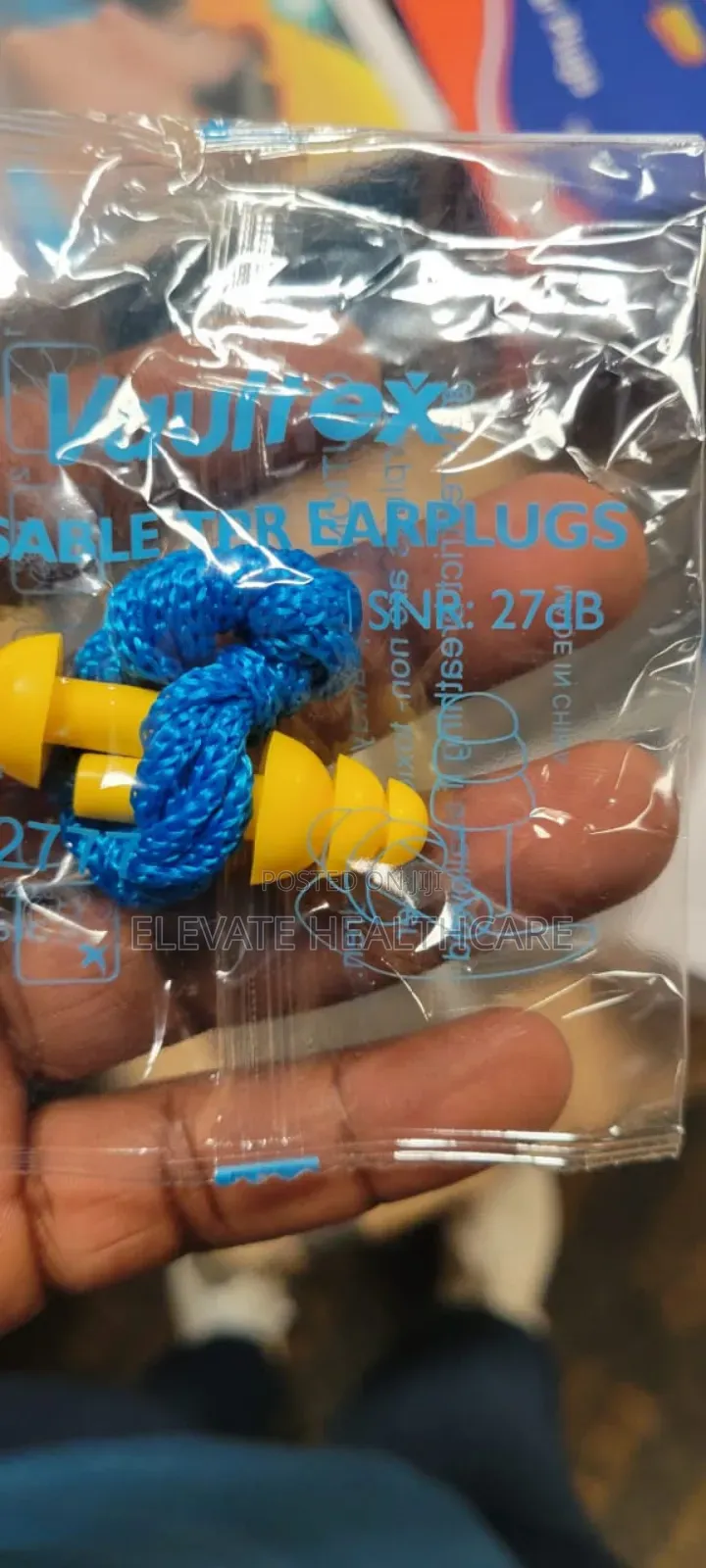 Vaultex Reusable Earplugs Snr 27db