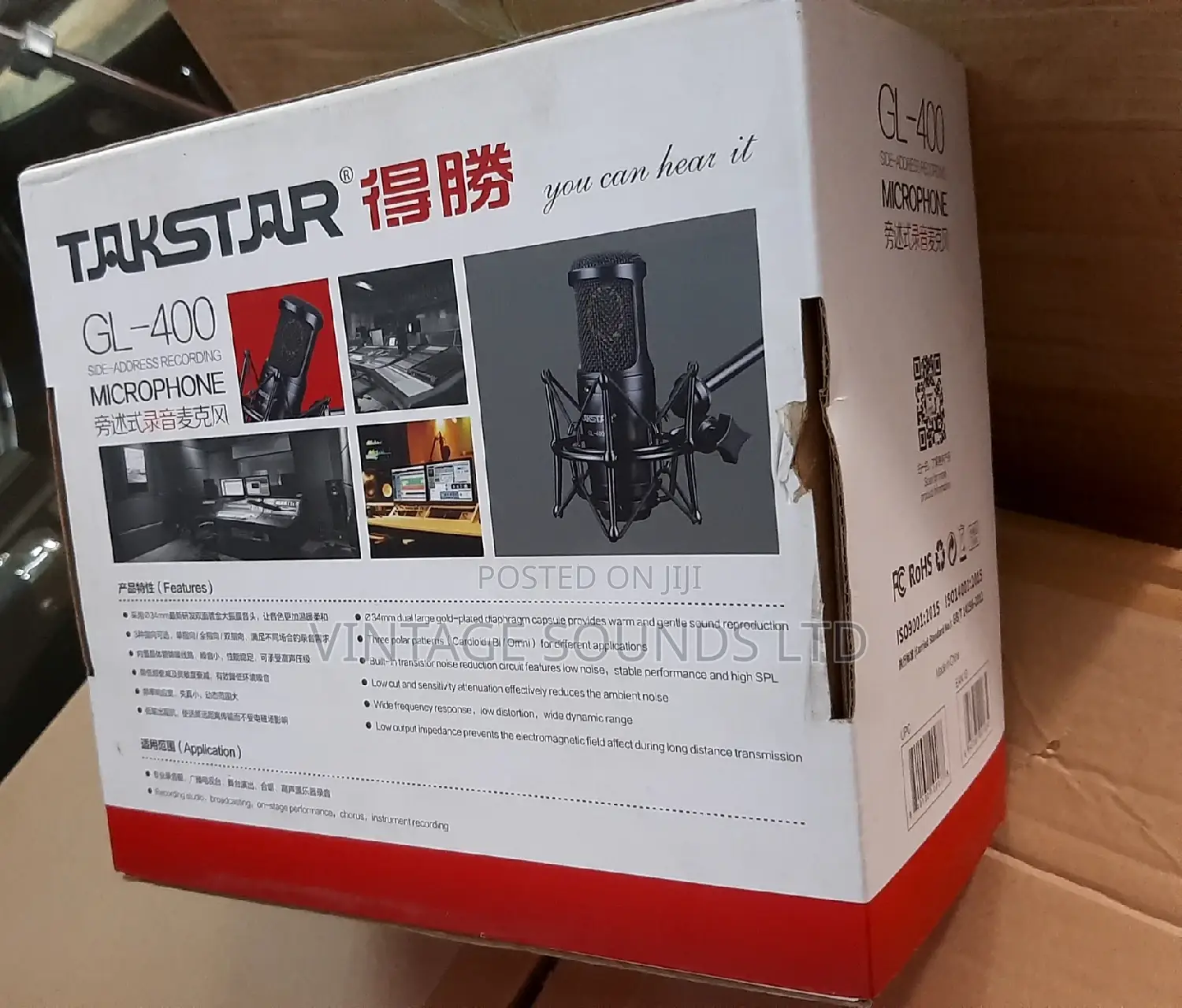 Studio Recording Codenser Microphone