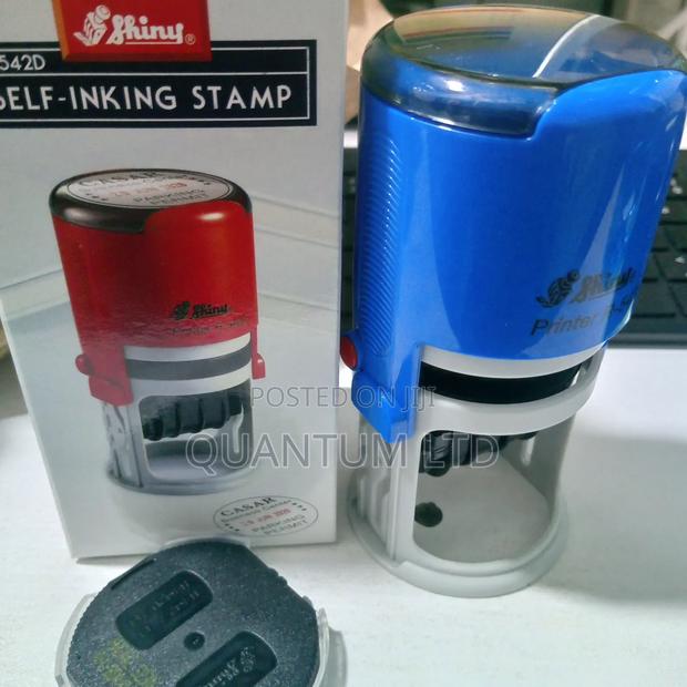 Circle Stamp / Self Inking Dater Circular Stamp - thumbnail 2