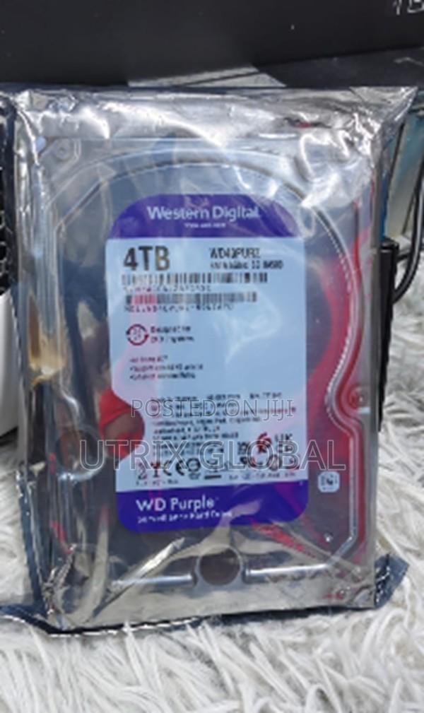 4tb Wd Surveillance Storage Disk For Monitoring Use - main view