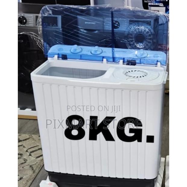 Smart Pro 8 Kg Wash Capacity Semi-Automatic Twin-Tub Laundry