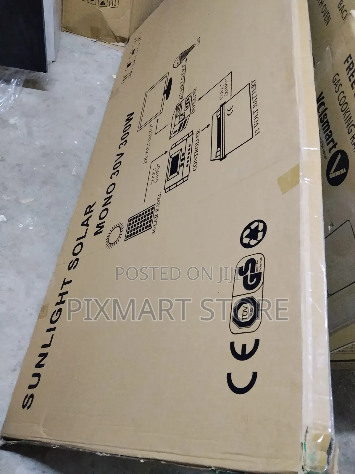 Sunlight 300w Mono Solar Panel System With Inverter