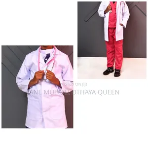 Kids Doctor Costume Set Unisex Medical Uniform