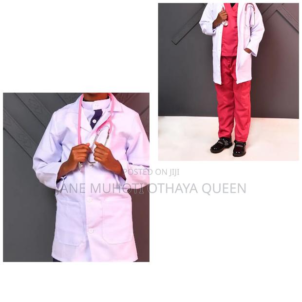 Kids Doctor Costume Set Unisex Medical Uniform