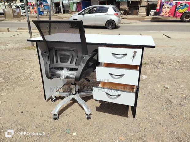 Furnitures Office Desk +Chairs - main view