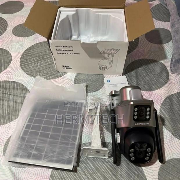 Solar Powered Wifi/4g Enabled CCTV Dual Lens Available in Stock - thumbnail 3