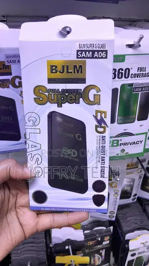 Blikop Samsung Galaxy A06 Tempered Glass Screen Protector Full Cover