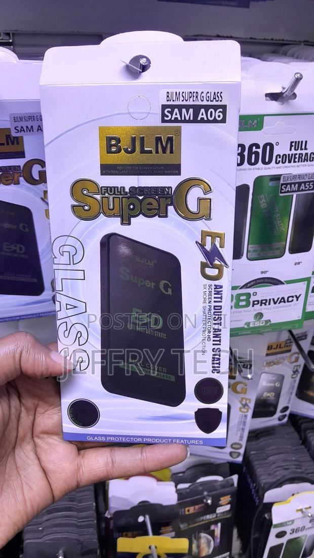 Blikop Samsung Galaxy A06 Tempered Glass Screen Protector Full Cover