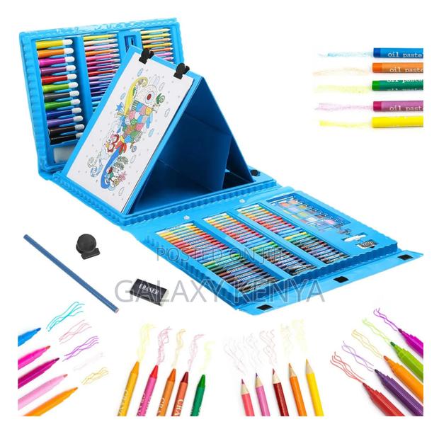 208 Pc Art Drawing/Painting Set With Drawing Board* - thumbnail 3