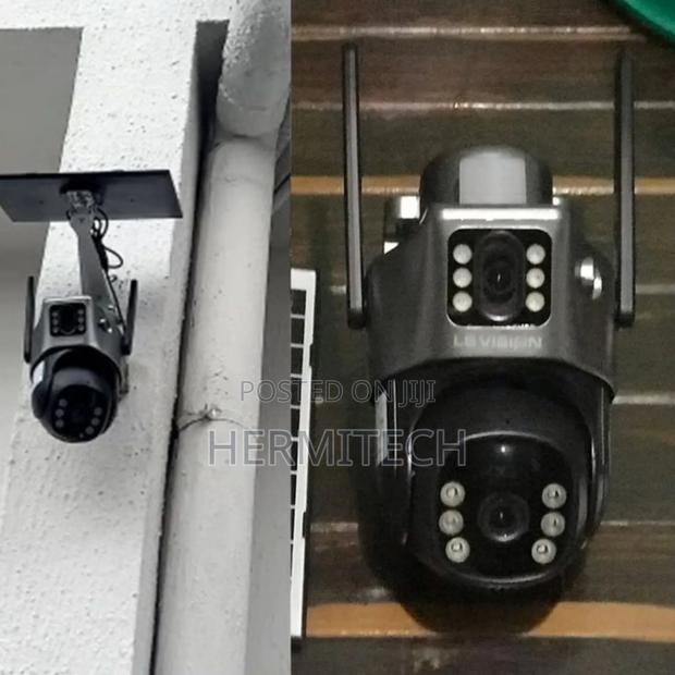 Water Proof Solar Powered CCTV Dual Lens Available - thumbnail 2