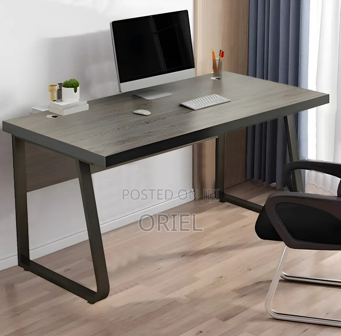 Study Tables; Modern Grey Workspace Writing Table