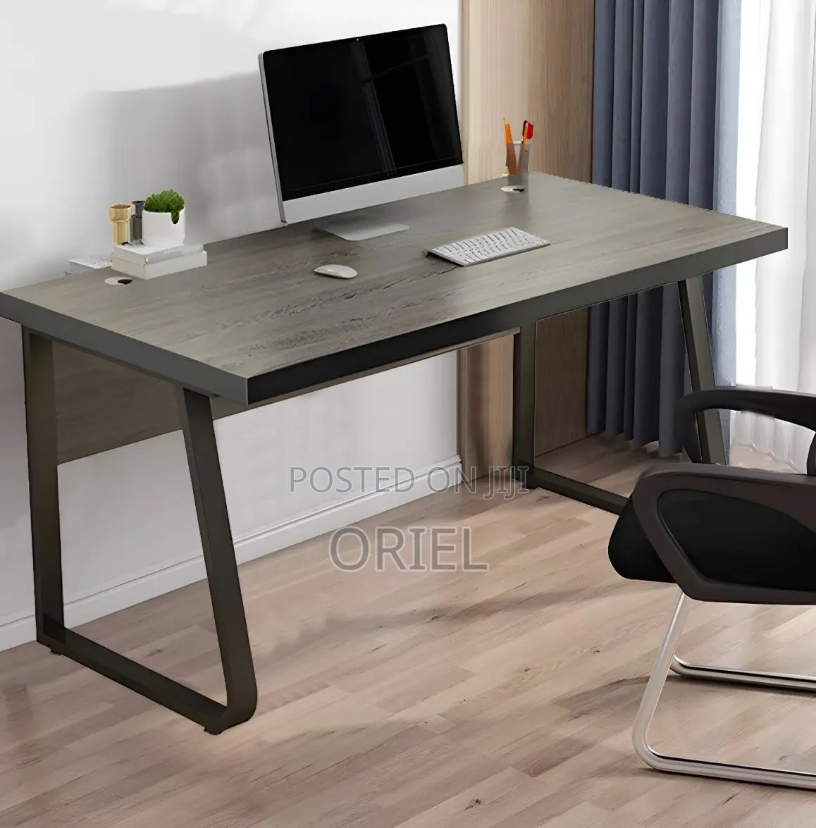 Study Tables; Modern Grey Workspace Writing Table