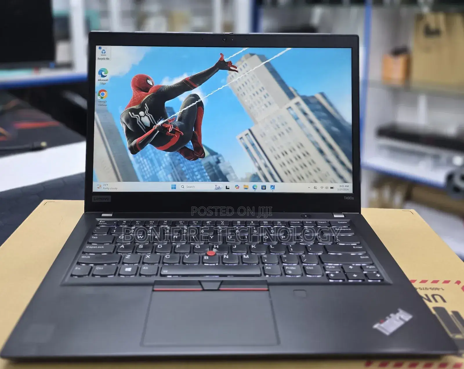 Laptop Lenovo Thinkpad T490s 8GB Intel Core i5 SSD 256GB