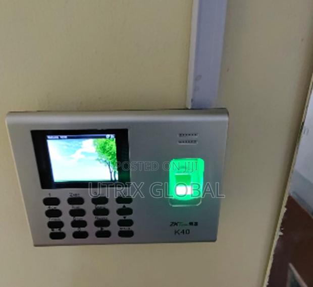K40 Reliable Biometric Clocking In Machine - main view