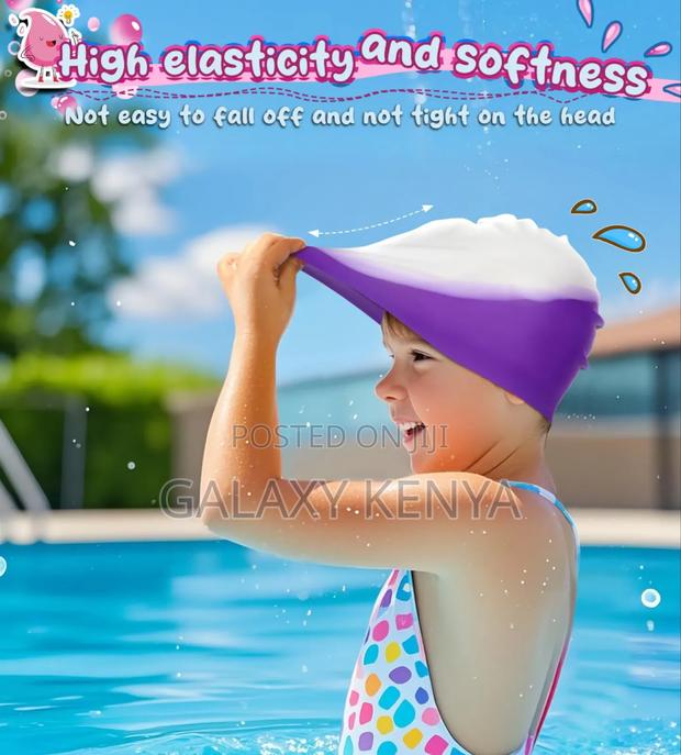 High Quality Kids Swimming Cap* - thumbnail 2
