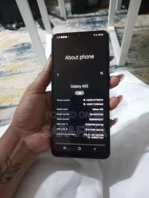 Samsung Galaxy A02 32 GB Black - main view