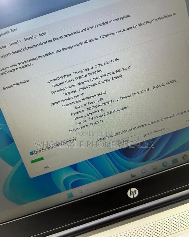 Laptop HP ProBook 645 8GB AMD A8 SSD 256GB - thumbnail 3