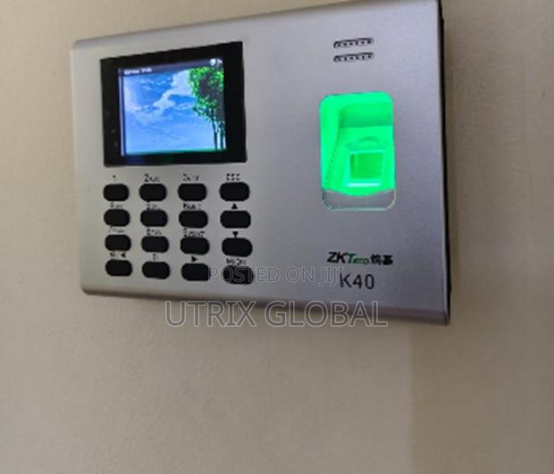K40 Biometric Staff Clocking Attendance Solution - main view