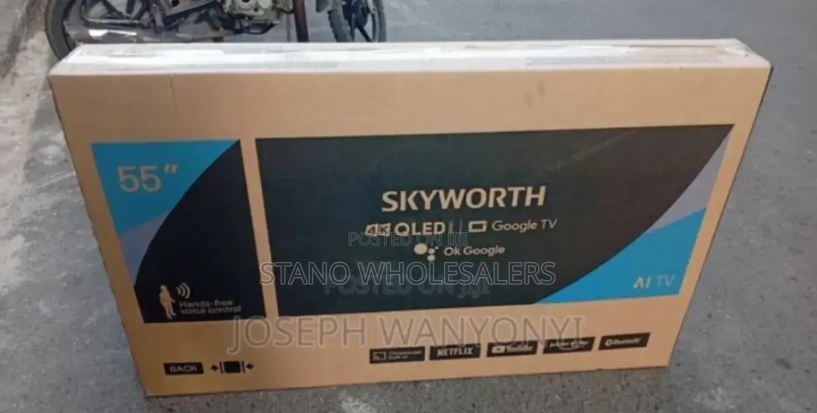  New Skyworth 55inch Qled