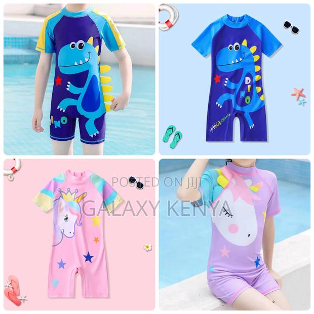 Kids Cartoon Themed Swimming Costume