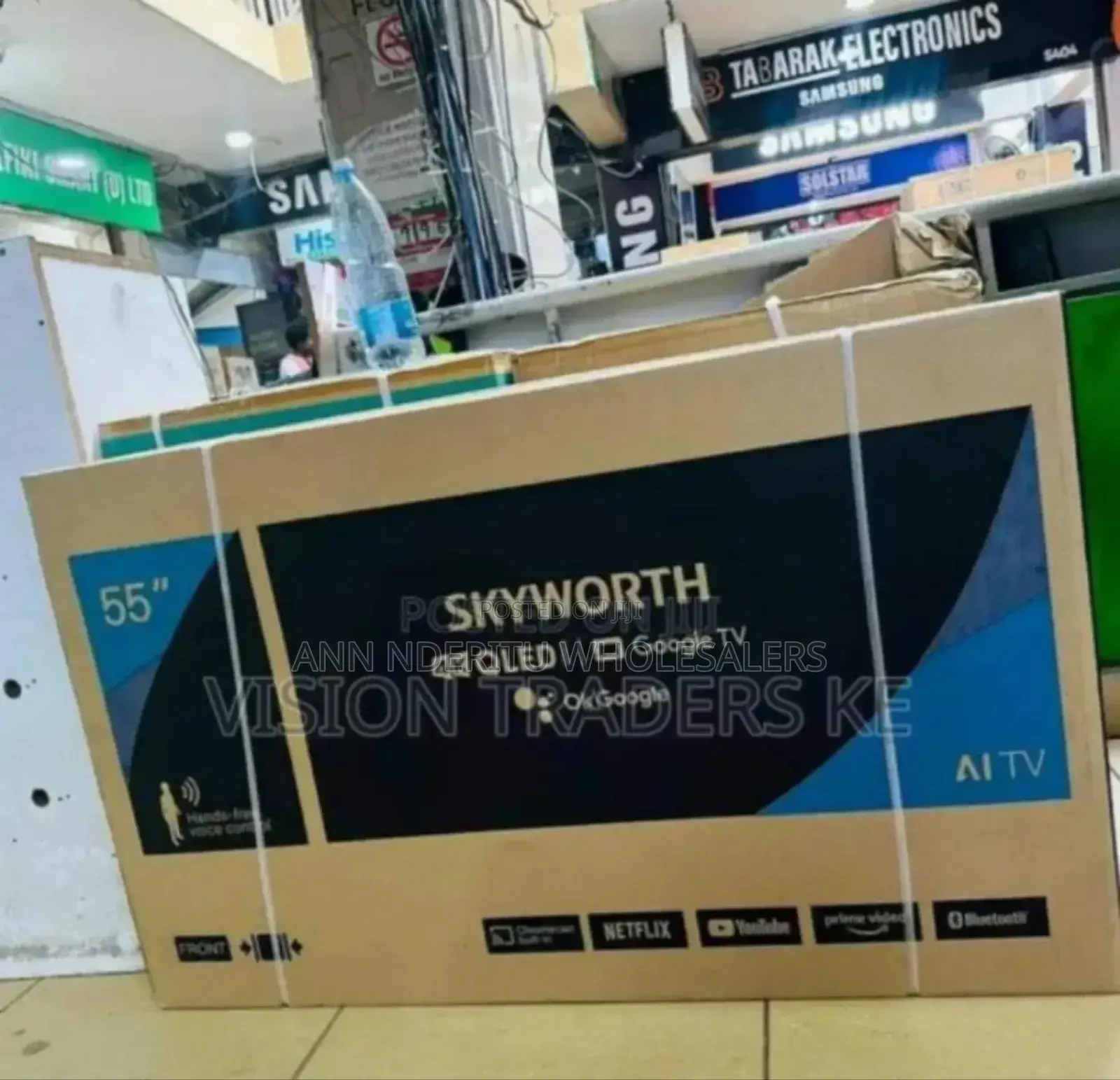  Clarity New -Skyworth 55inch Qled