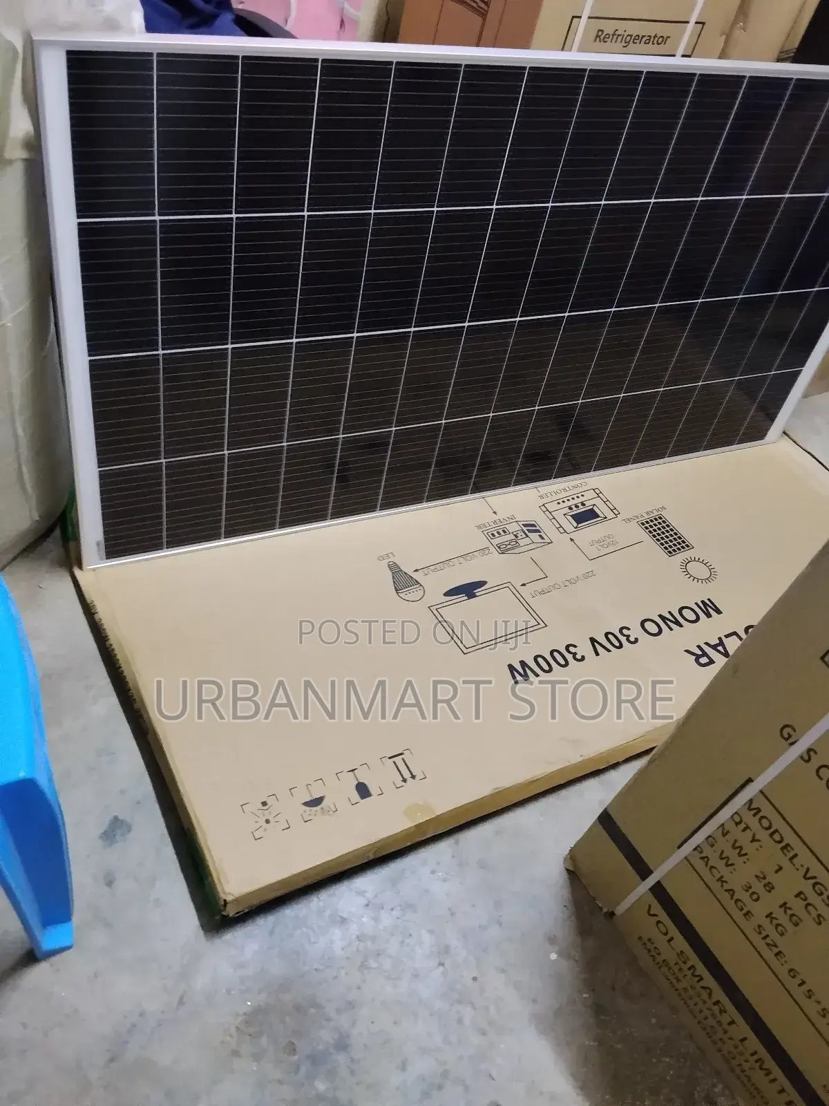 1kwh Portable Power Station With 300w Mono Panel, Cheaper Together!