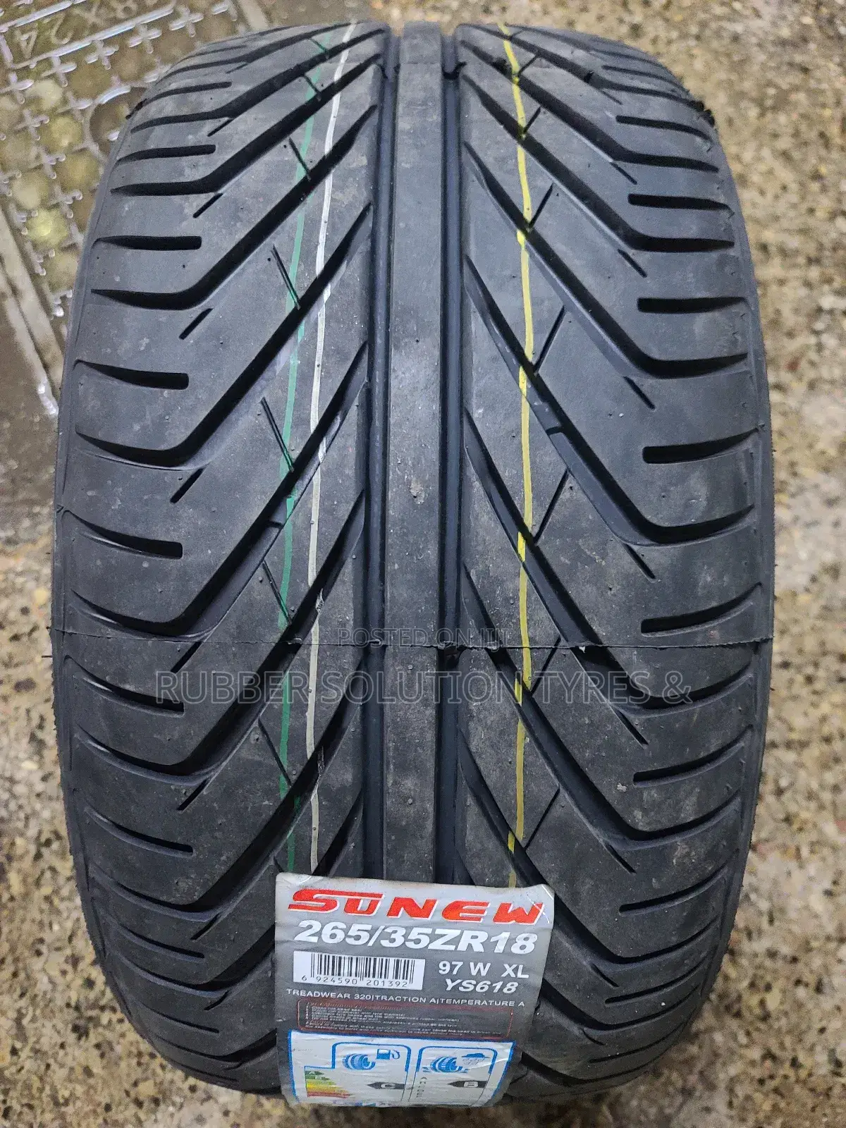 265/35r18 Sunew Tyres 97w X/L Ys618