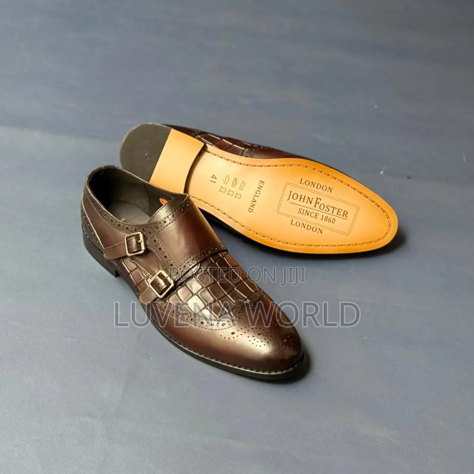 Double Monk Slipons